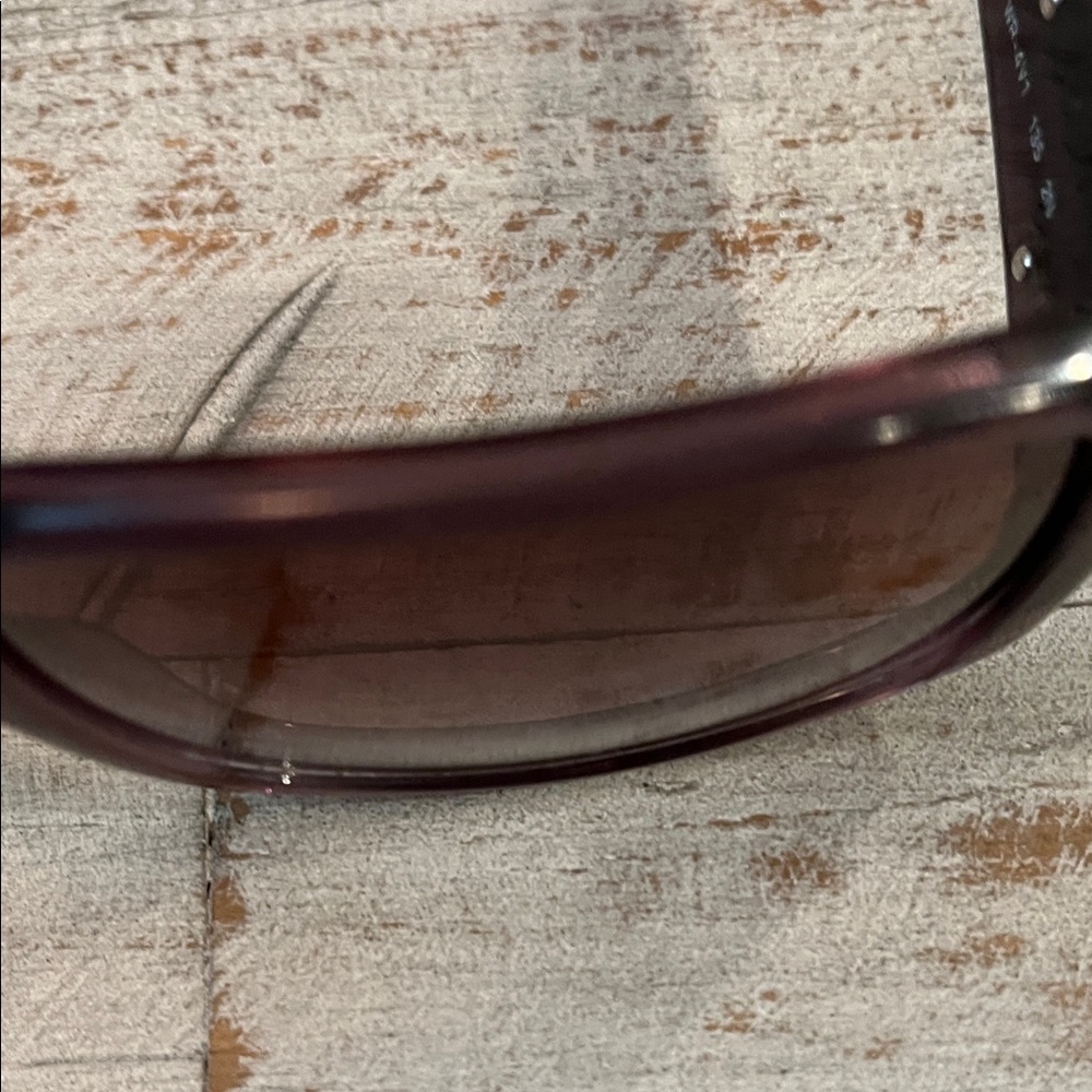 Prada Purple Gradient Rectangular Sunglasses - Picture 10 of 12